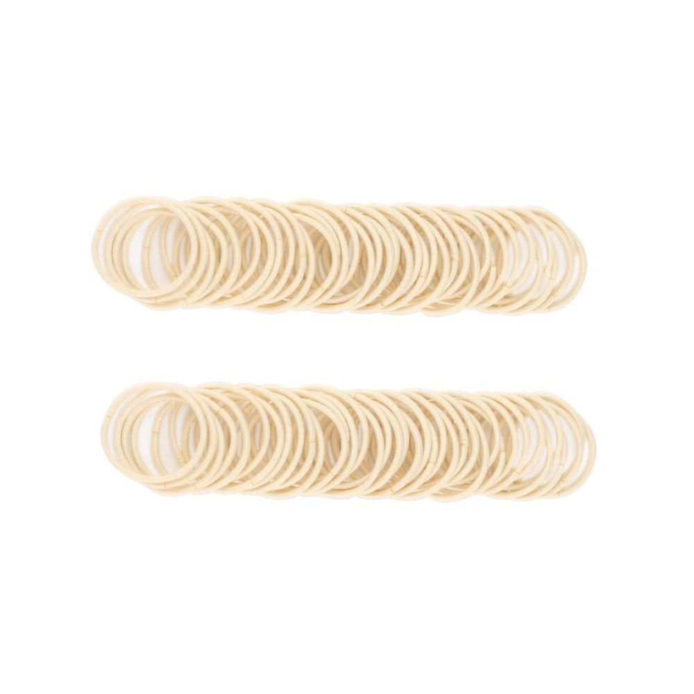 Joyeah beige blonde baby hair ties pack for matching styles and gentle hold.