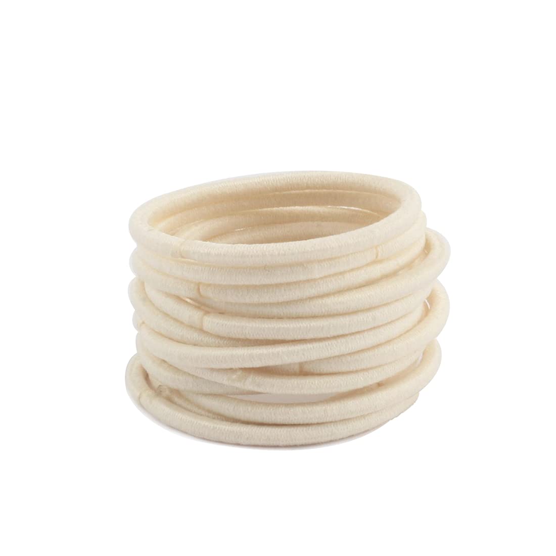 Joyeah color-matching hair ties blend with kid’s hair for cohesive looks.
