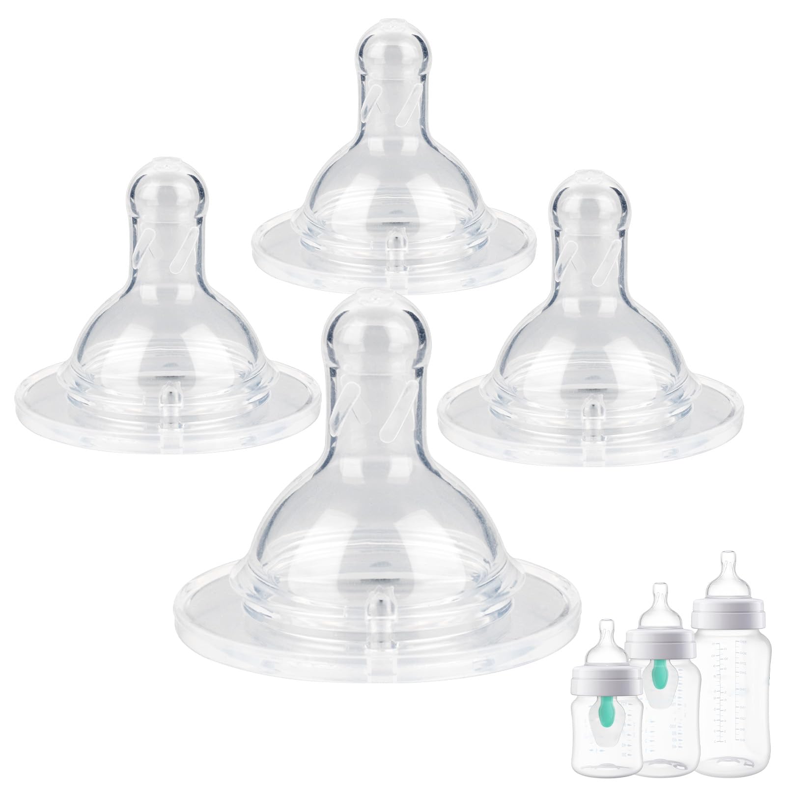 Joyfeed nipple for Philips Avent anti-colic with fast-flow design promotes smooth feeding