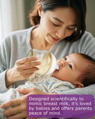 Joyfeed breast-like design nipple for natural latch