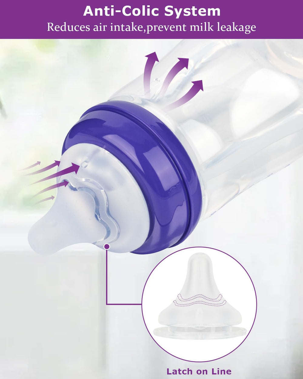 Joyfeed nipple compatible with Lansinoh and Spectra bottles.