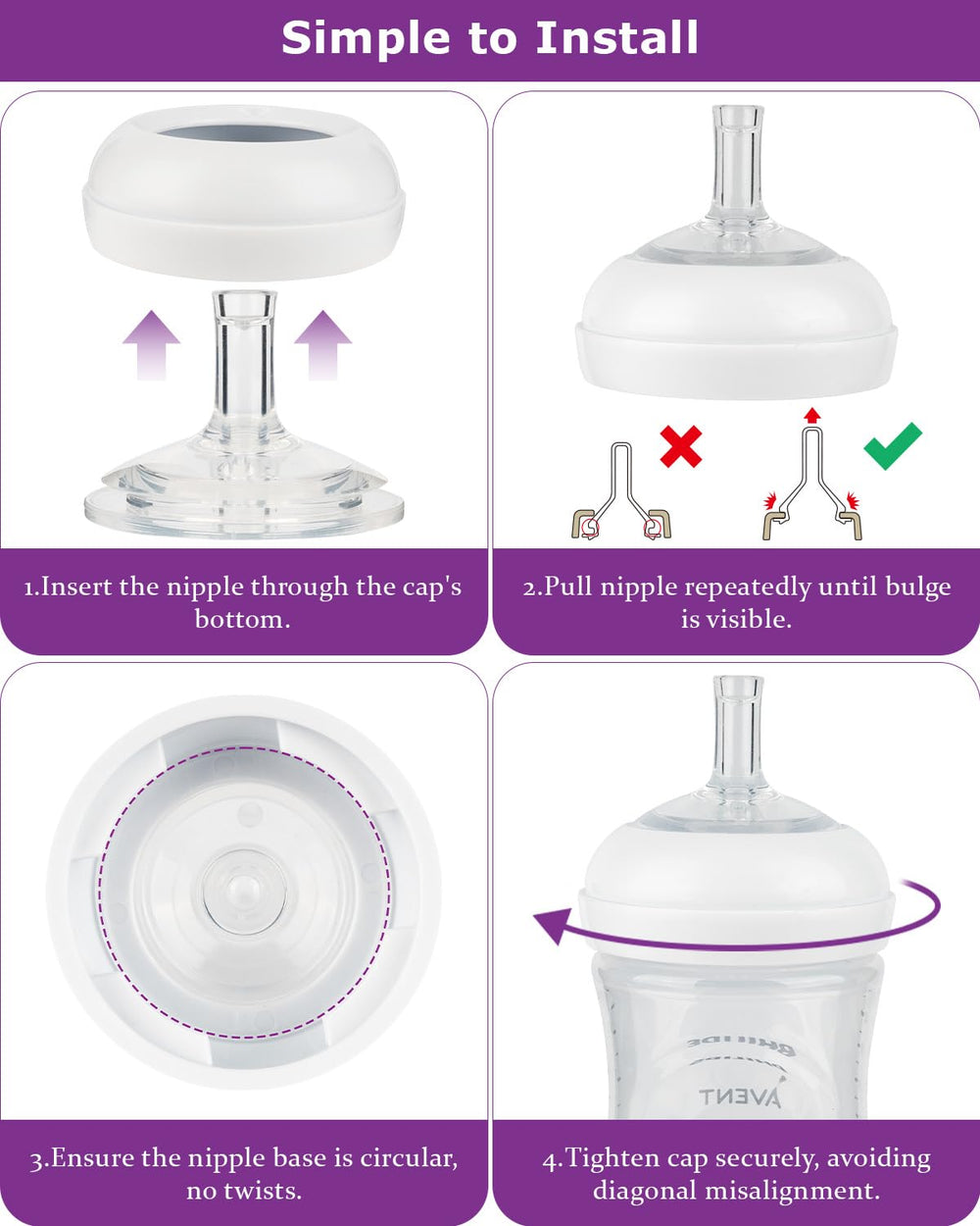 Compatible with My Grippy Spout Sippy Cup for seamless switching.