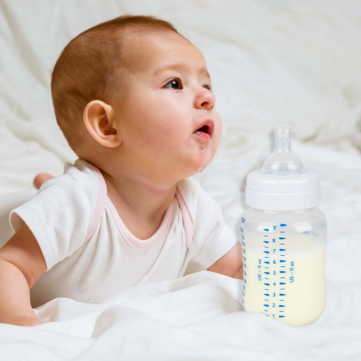 Joyfeed fast-flow nipple in action supports smooth daytime feeding