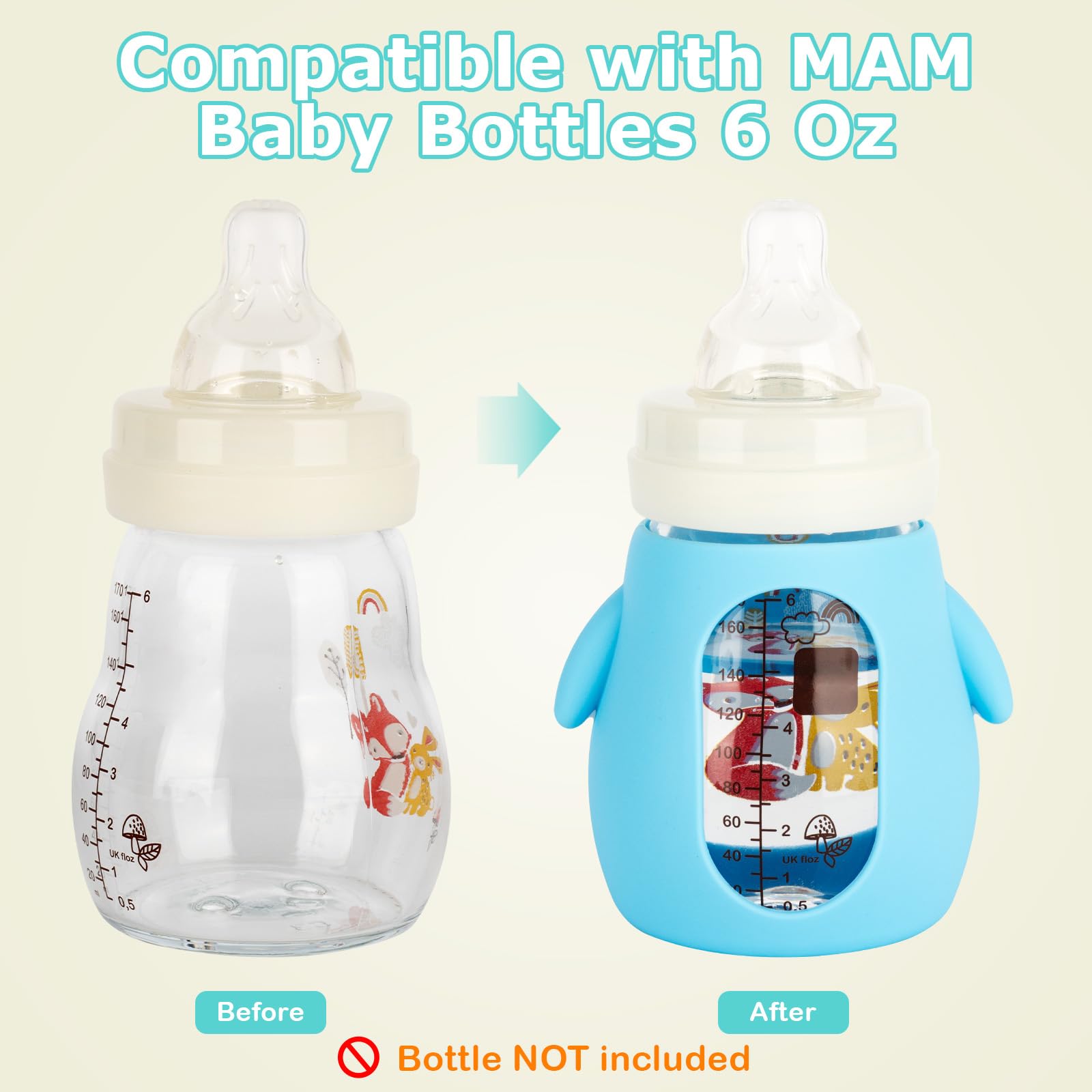 Joyfeed BPA-free silicone ensures safe, hygienic daily bottle use.