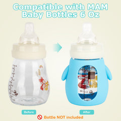 Joyfeed BPA-free silicone ensures safe, hygienic daily bottle use.