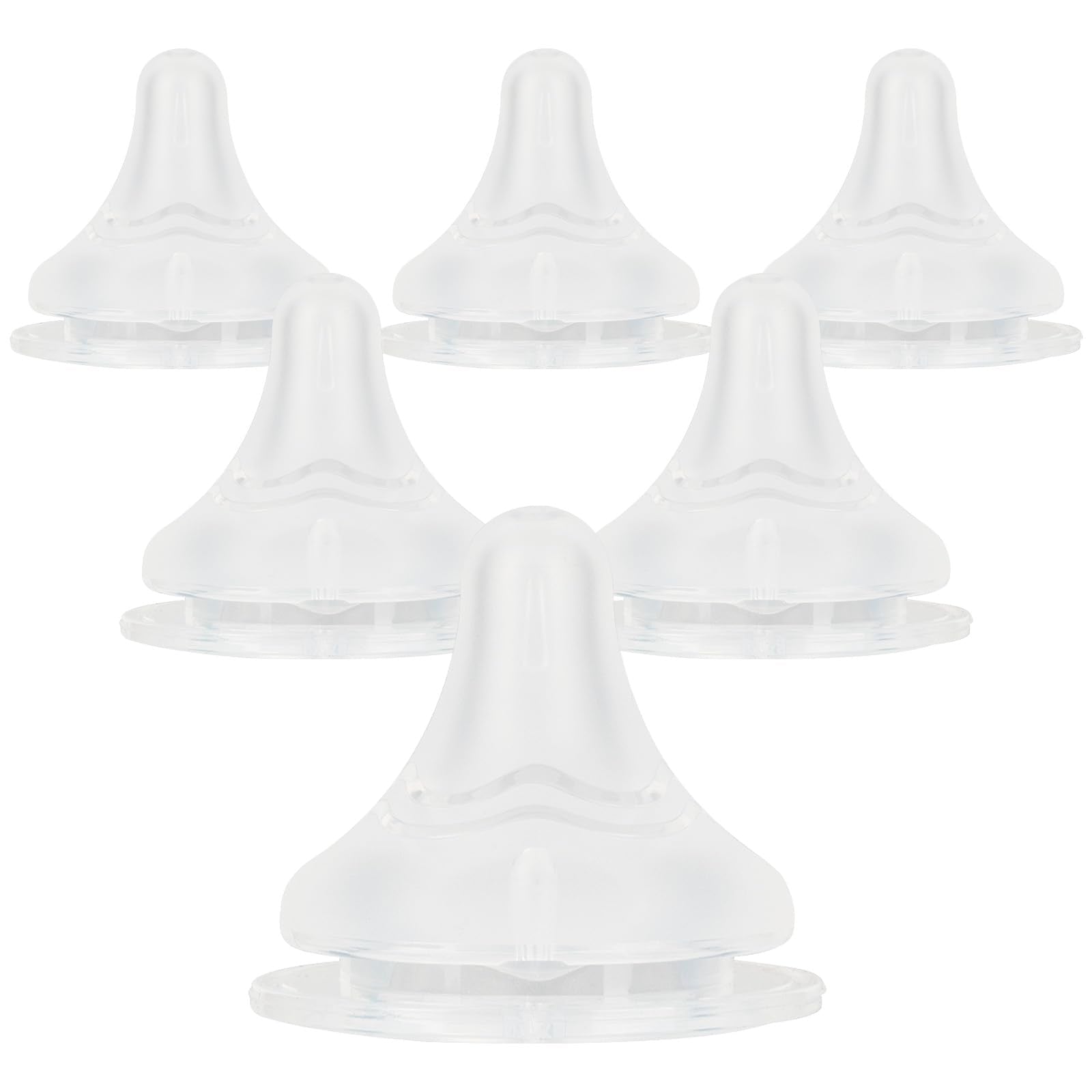 Joyfeed silicone nipple for Lansinoh bottles, size L, fast flow for smooth feeds.