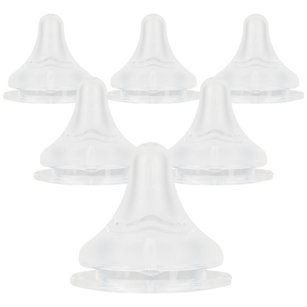 Joyfeed silicone nipple for Lansinoh bottles, size L, fast flow for smooth feeds.