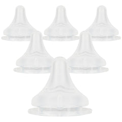 Joyfeed silicone nipple for Lansinoh bottles, size L, fast flow for smooth feeds.