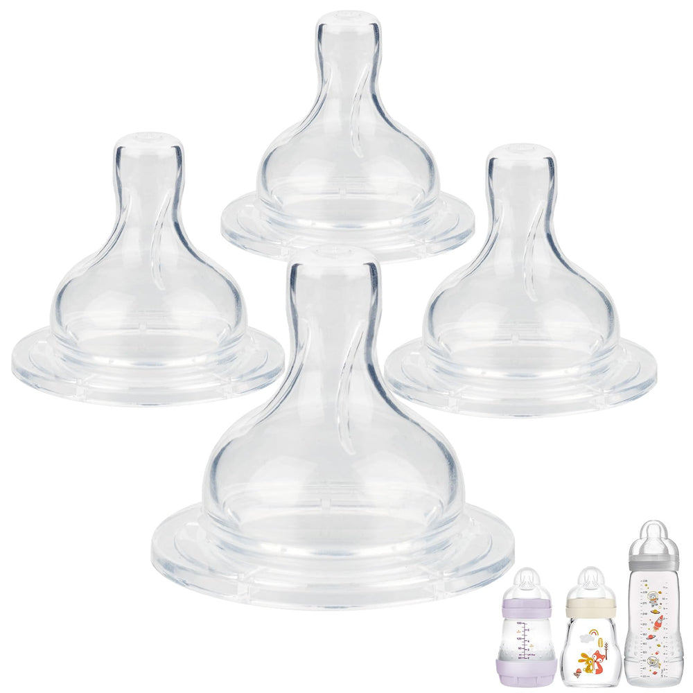 Joyfeed silicone nipple size 3 slow flow for gradual feeding pace