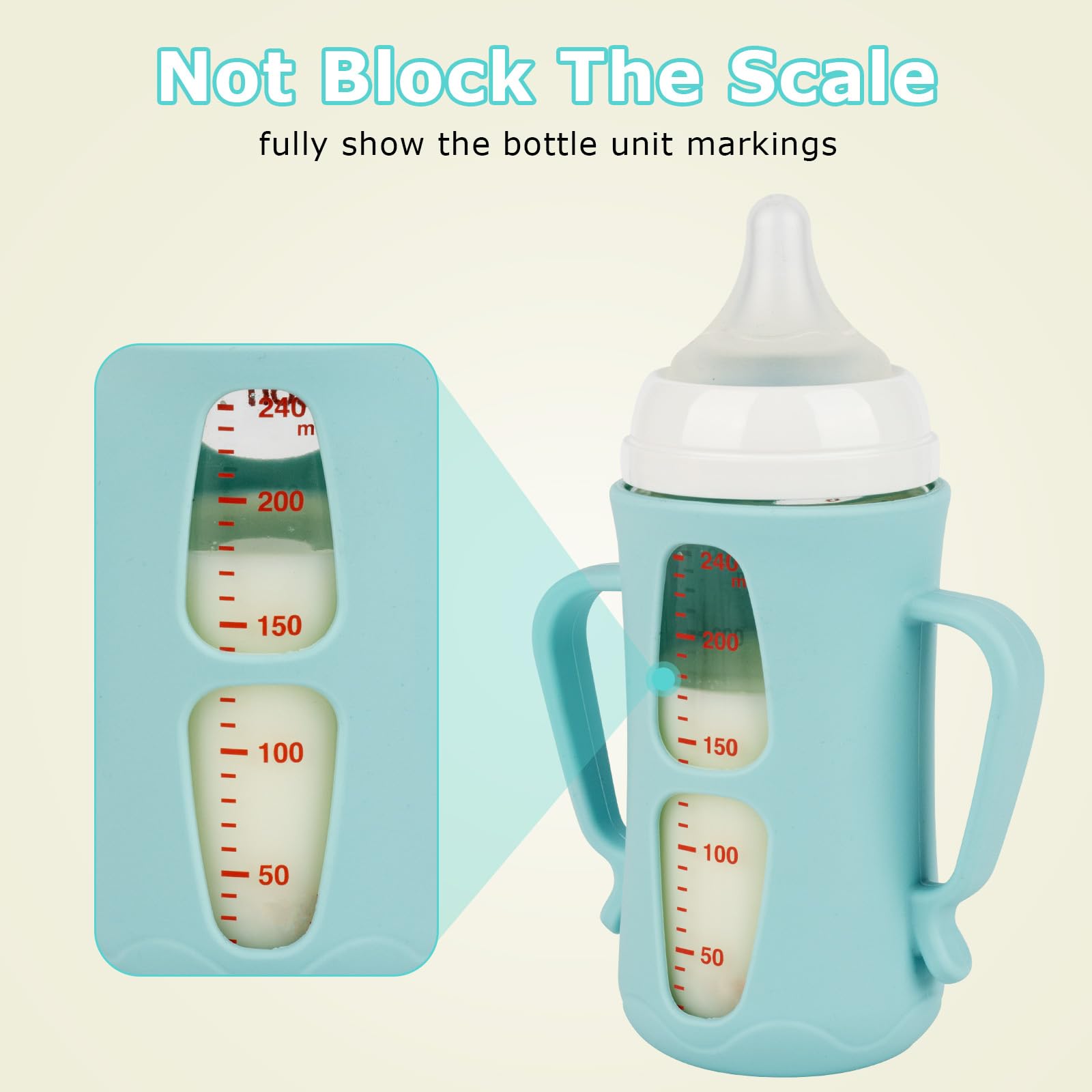Joyfeed silicone surface reduces noise and splash during feeding.