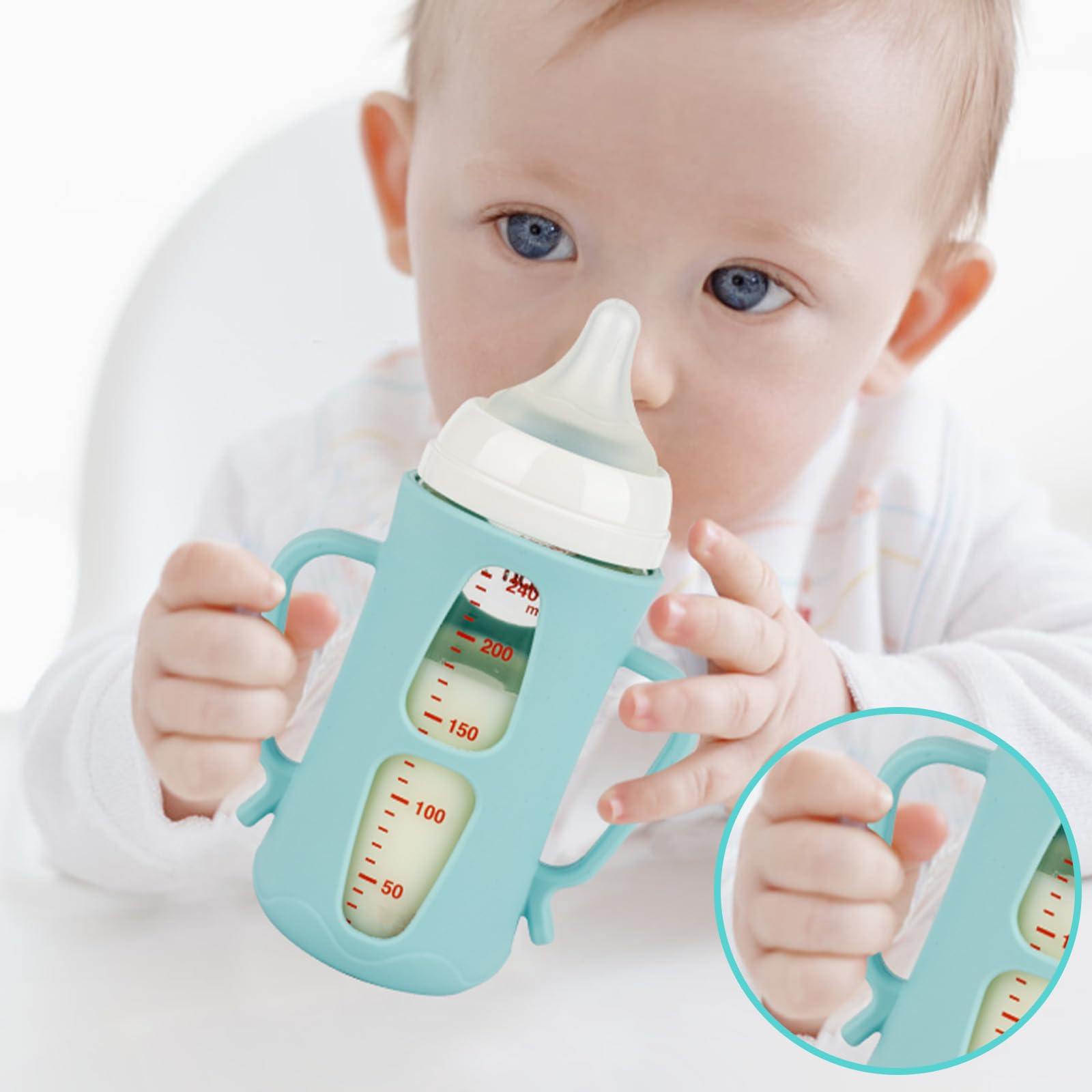 Joyfeed designed for Pigeon 8.1 oz glass bottles ensures reliable fit.