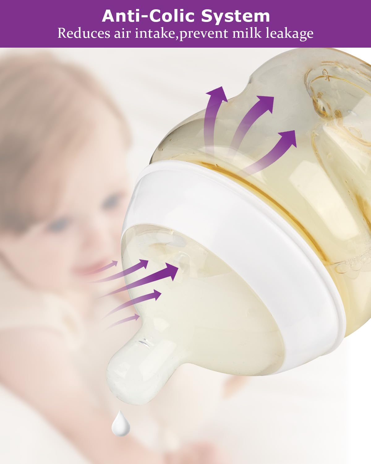 Joyfeed ultra-soft BPA-free silicone nipple for delicate gums