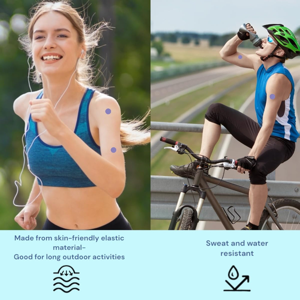 Joyful Artistry UV stickers clearly indicate when to reapply.