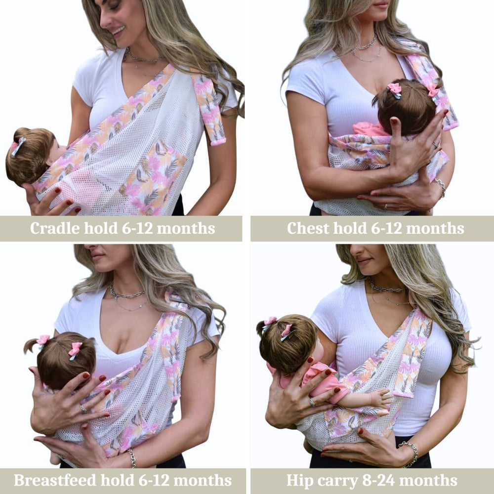 JOYFUL.BABY&CO adjustable shoulder strap fits parents of all sizes for comfortable wear.