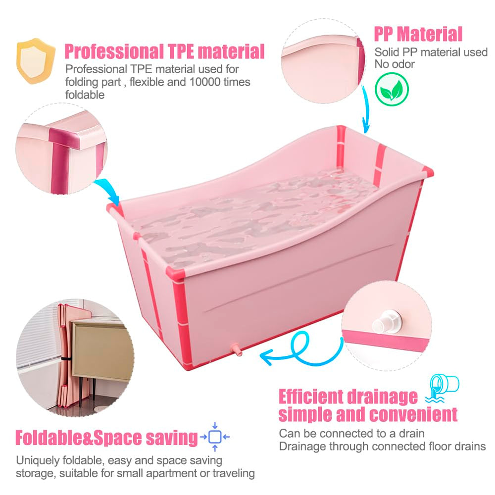 Joyingbaby bathtub material PP-TPE ensures safe, durable bath moments