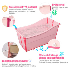 Joyingbaby bathtub material PP-TPE ensures safe, durable bath moments