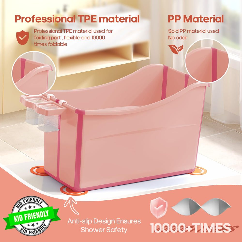 Joyingbaby bathtub bottom stability for secure, wobble-free bathing