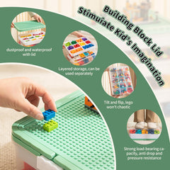 Joyingbaby Lego storage organizer carry-handle for easy transport