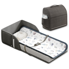 Joyingbaby portable changing pad with contoured foam for gentle diaper changes.