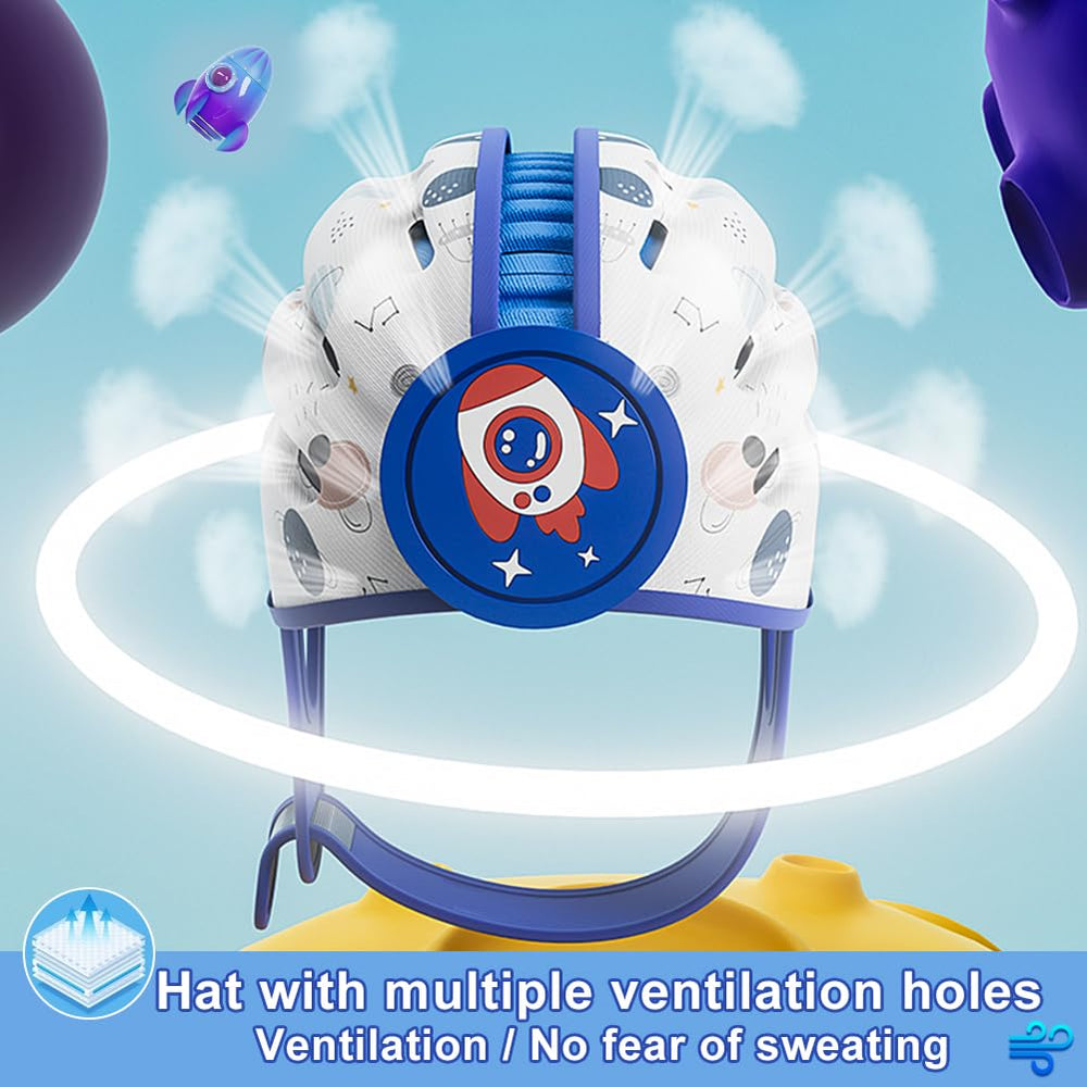 JoyingBaby Rocket Baby Helmet ventilation with 29 holes for cooling