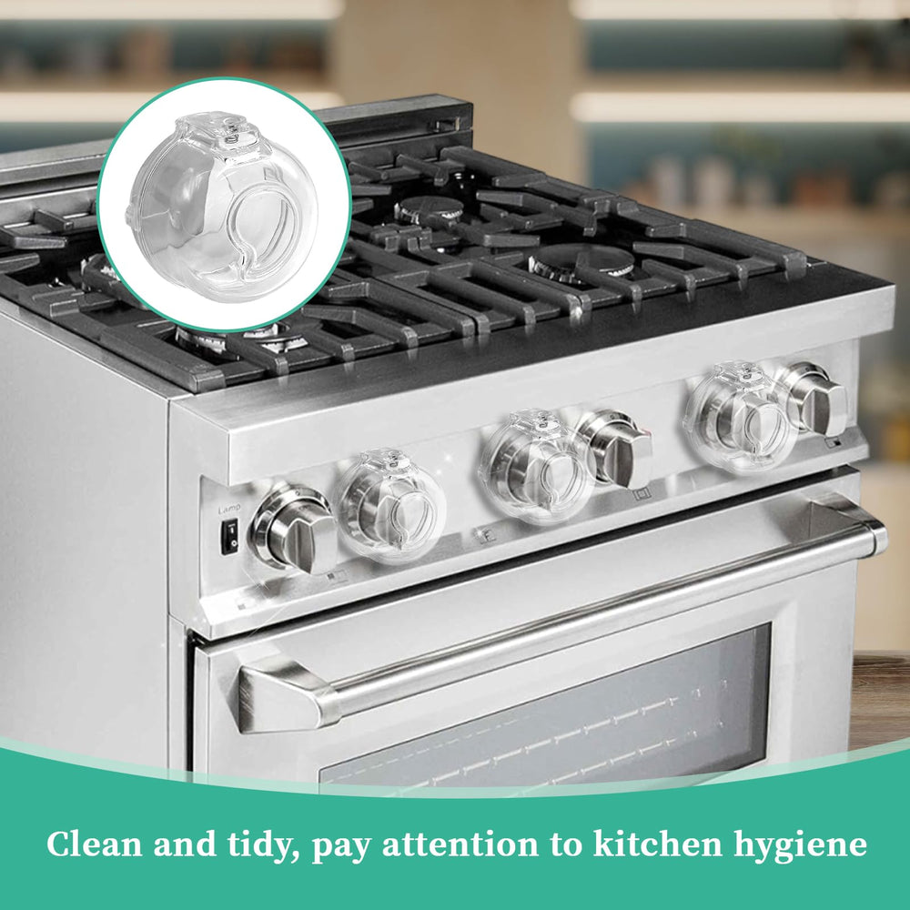 Joylion universal-fit knob safety cover fits most gas stoves securely