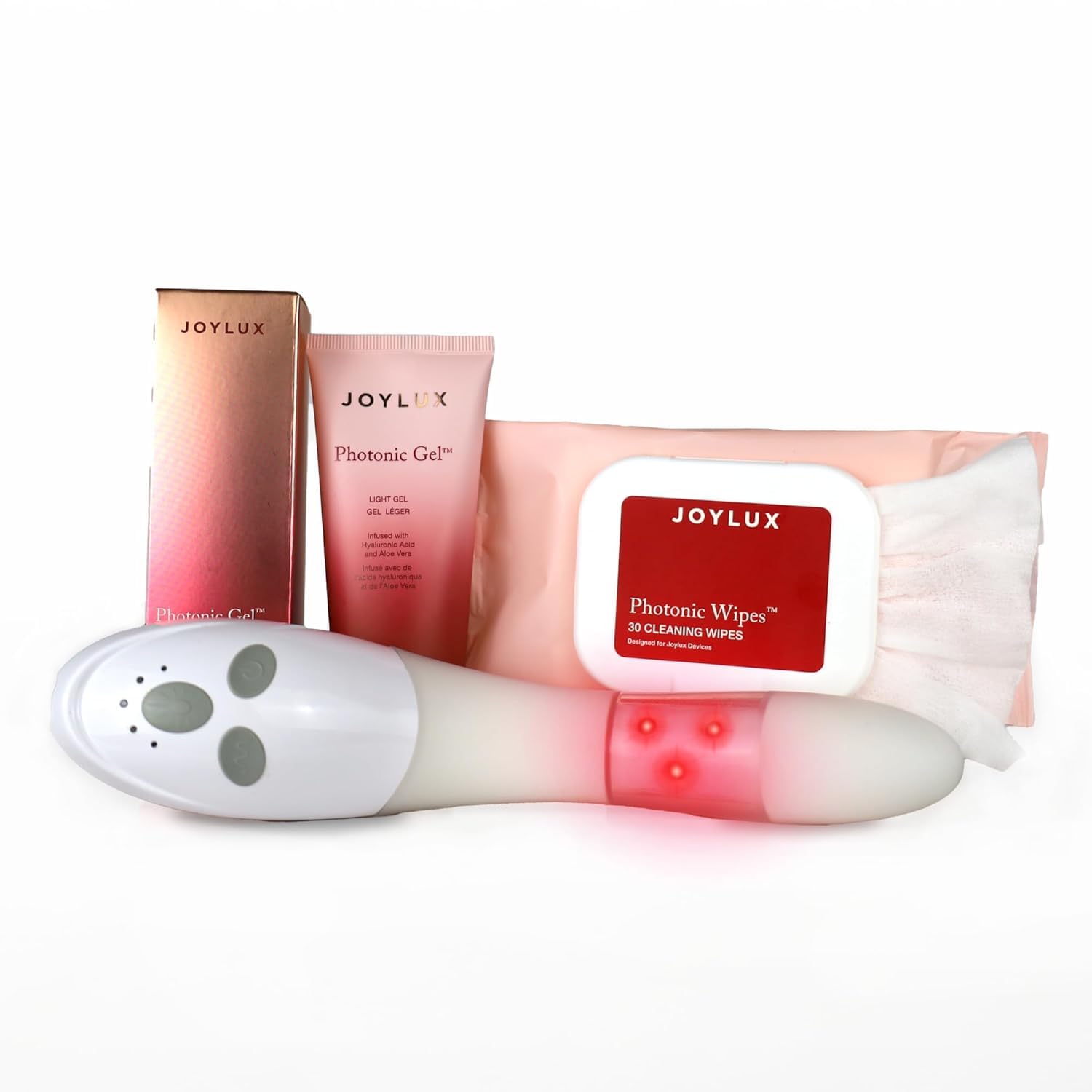 Joylux vFit device front view for at-home wellness sessions