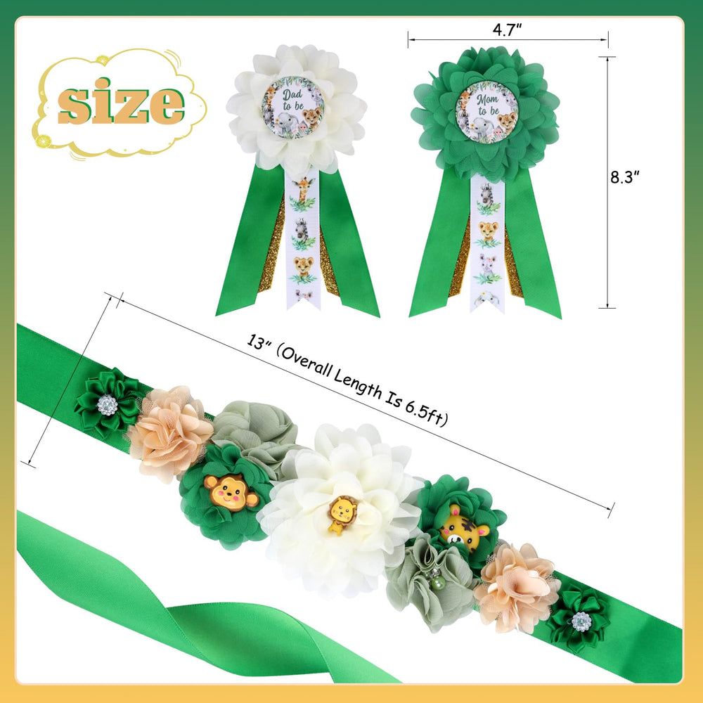 JOYMEMO baby shower memories photo prop set for guests
