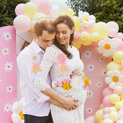 JOYMEMO dad to be corsage pin complements couple outfits