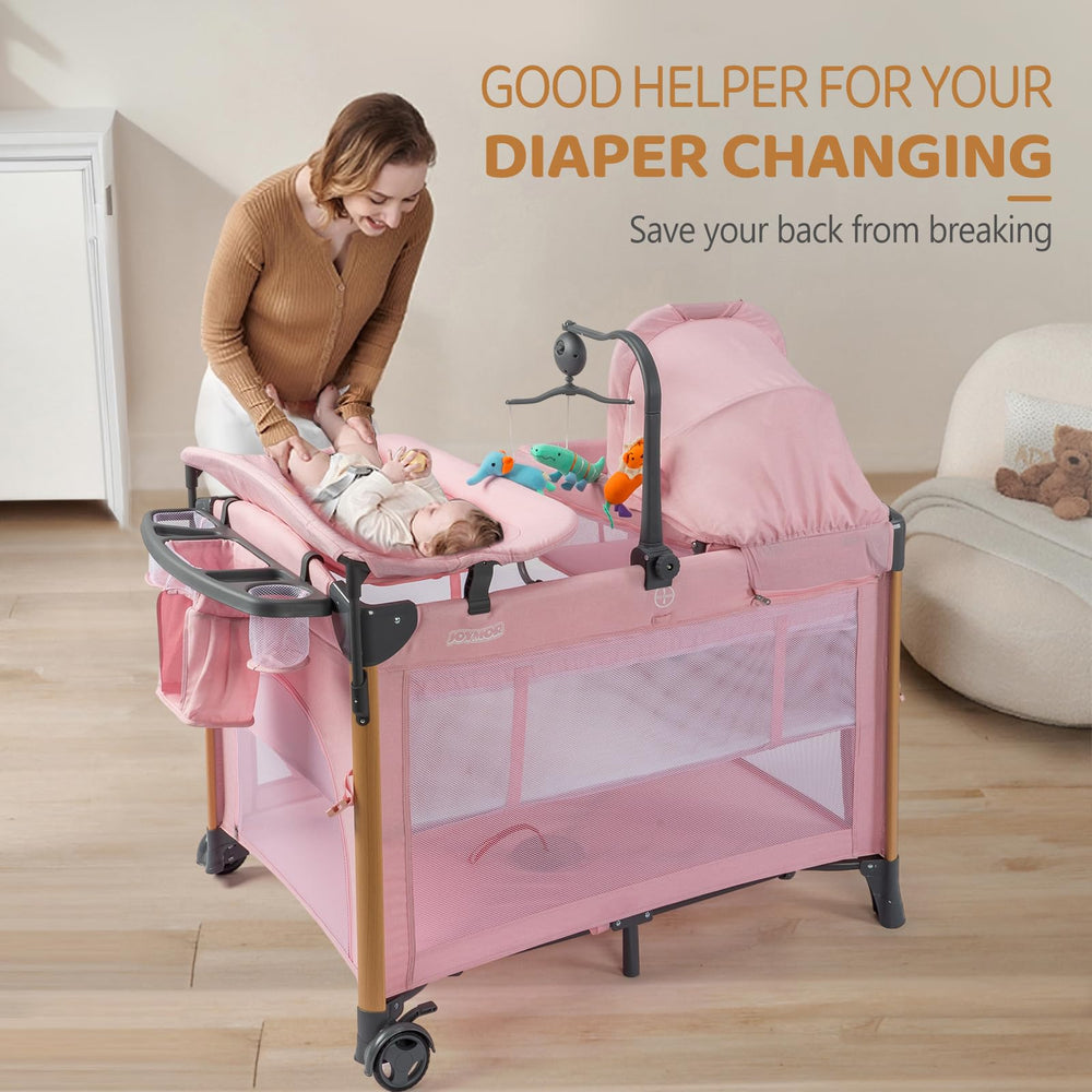 JOYMOR changing table attachment for quick diaper changes