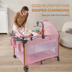 JOYMOR changing table attachment for quick diaper changes