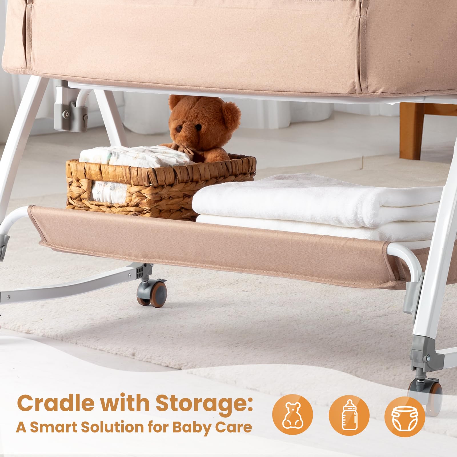 JOYMOR soft mattress with removable cover for easy cleaning.