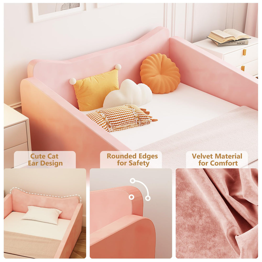 Joymor low to ground design makes getting in easy for toddlers