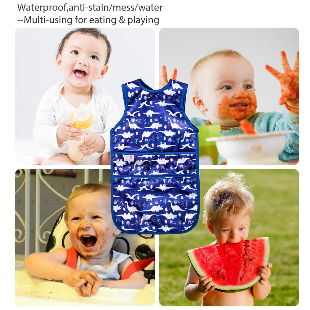 Joyo Roy machine-washable bib stays durable after cleanings