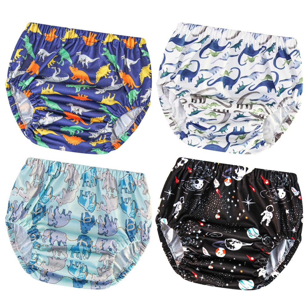Joyo roy plastic underwear potty training 1T front view showing waterproof layer for containment.