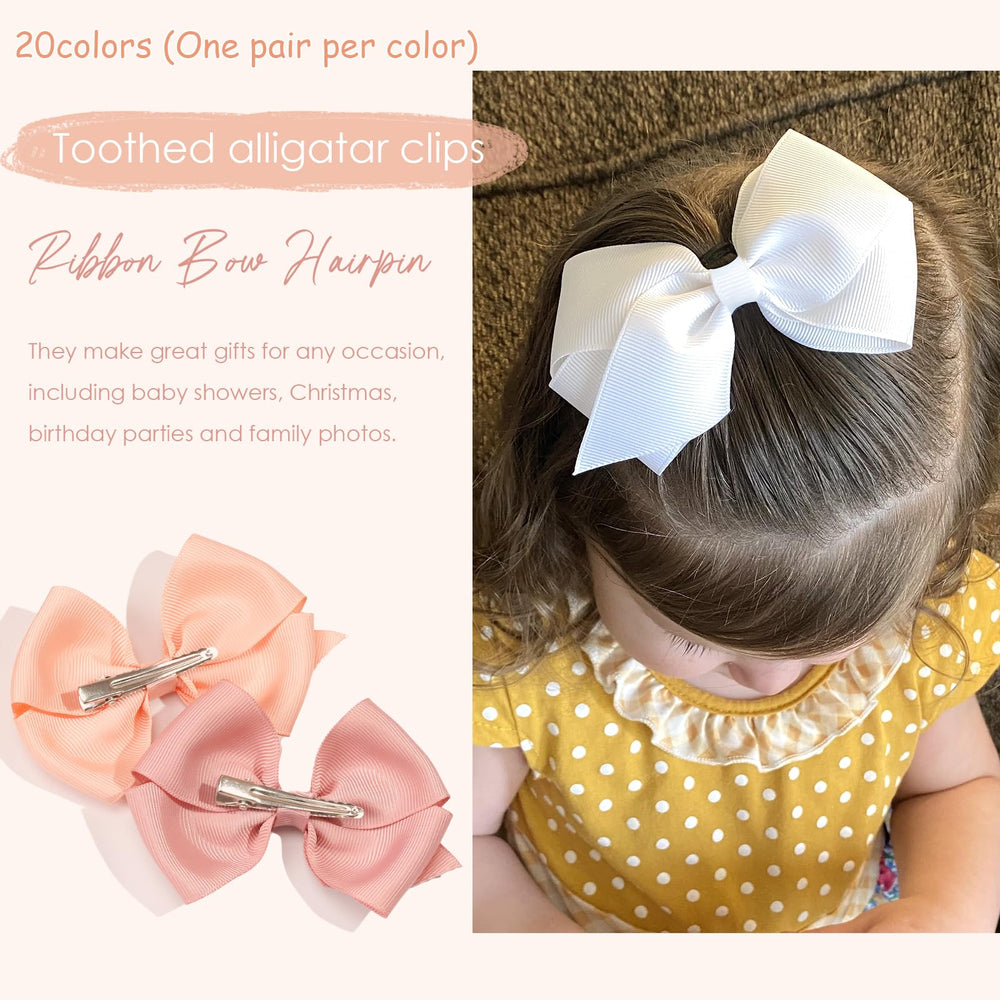 JOYOYO baby girls hair accessories in playful colors
