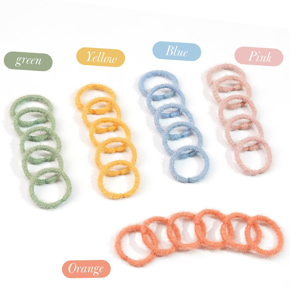 JOYOYO hair ties double as snack bag ties to keep treats organized