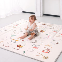 Joypony Baby Play Mat fabric-side soft touch for nap-time calm and reduced noise