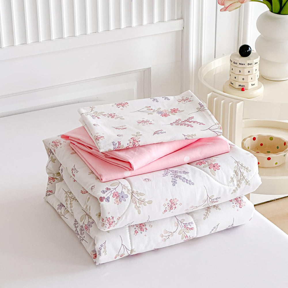 Joyreap fitted bottom sheet 28x52x8, secure fit for standard toddler bed.