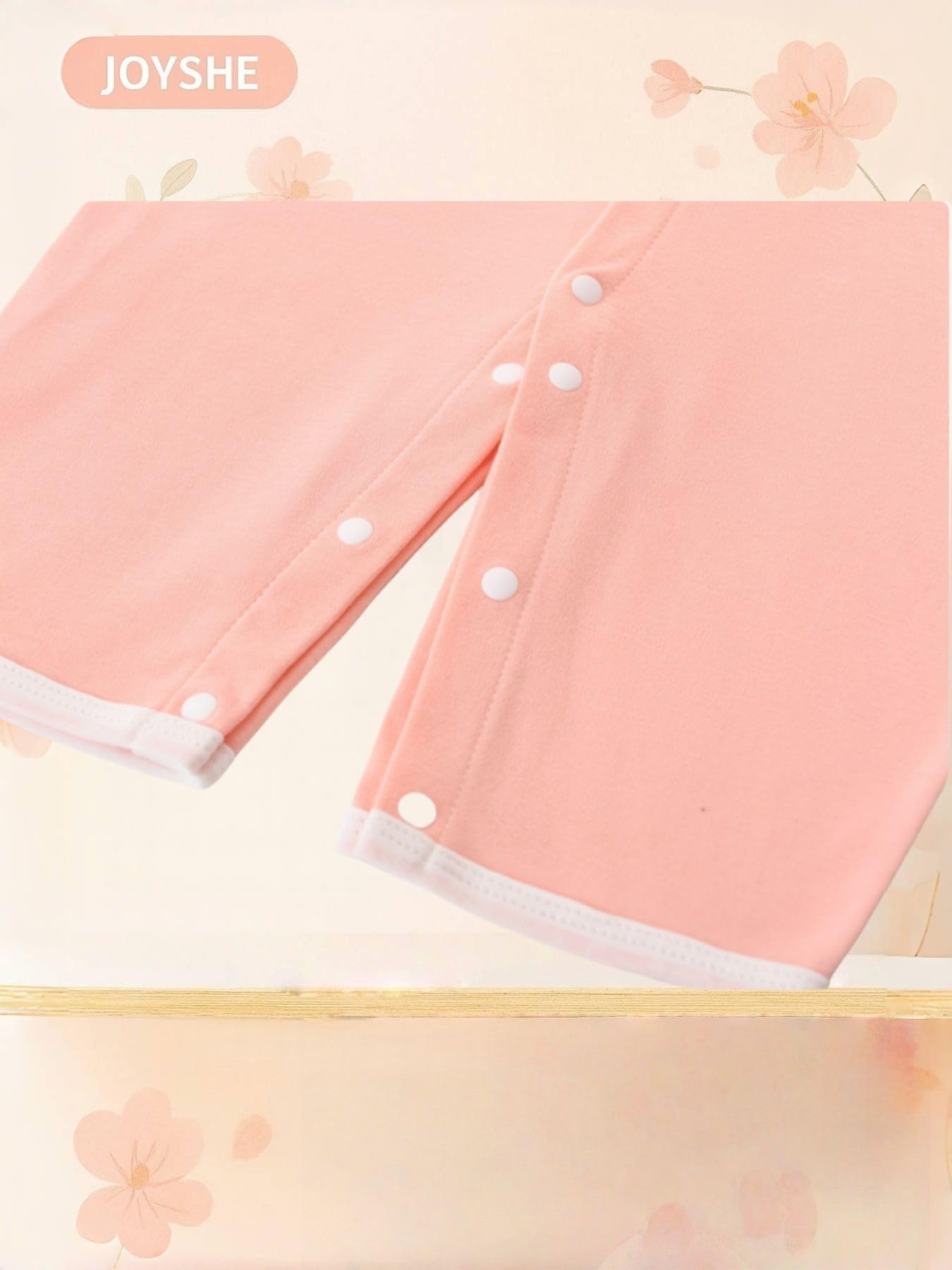 Joyshe sizing supports newborn to around 6–9 months for growing babies.
