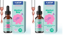 JoySpring MethylBee Berry Lemonade bottle for easy daily vitamins for kids.