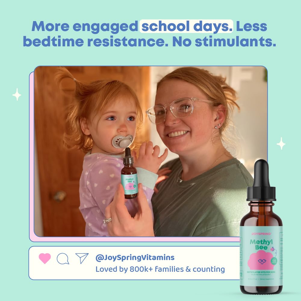 JoySpring MethylBee USA-made seal signals trusted quality.