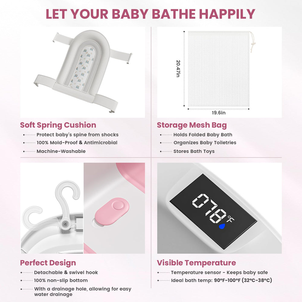 JoyYum easy-drain plug for quick, mess-free bath cleanup.