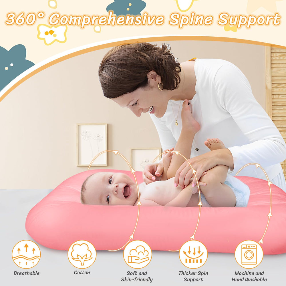 JQFORUIH Baby Lounger machine-washable for easy care