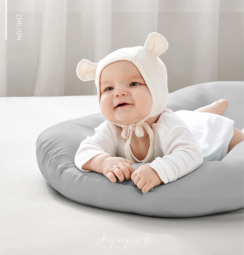 JQFORUIH infant lounger with bionic design supports engaged playtime at home
