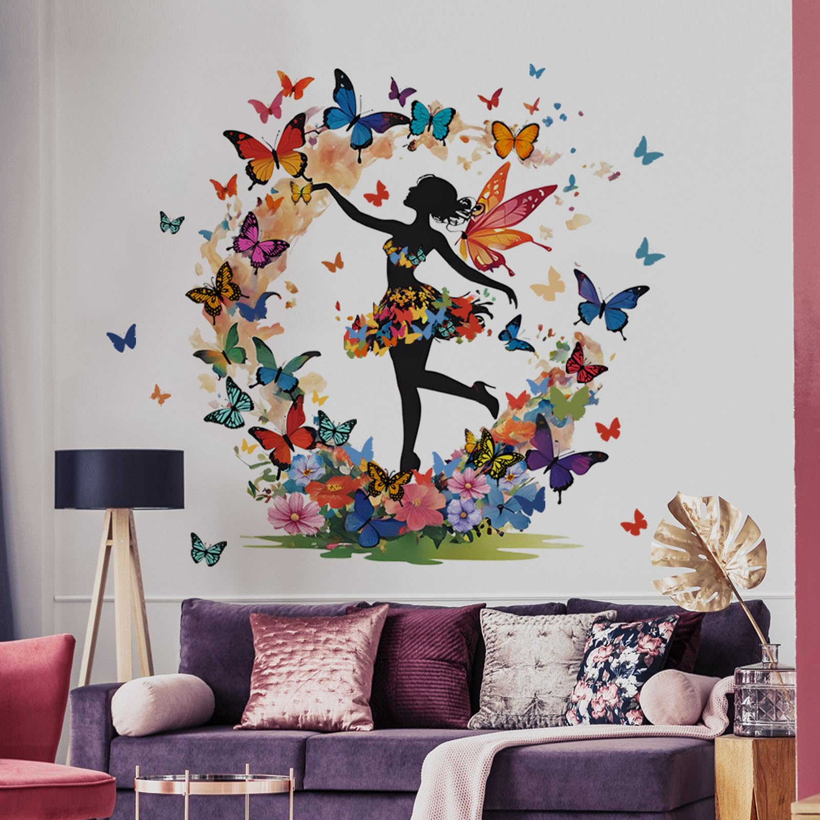 JQPYGB inspirational phrases wall art provides motivation in a bedroom