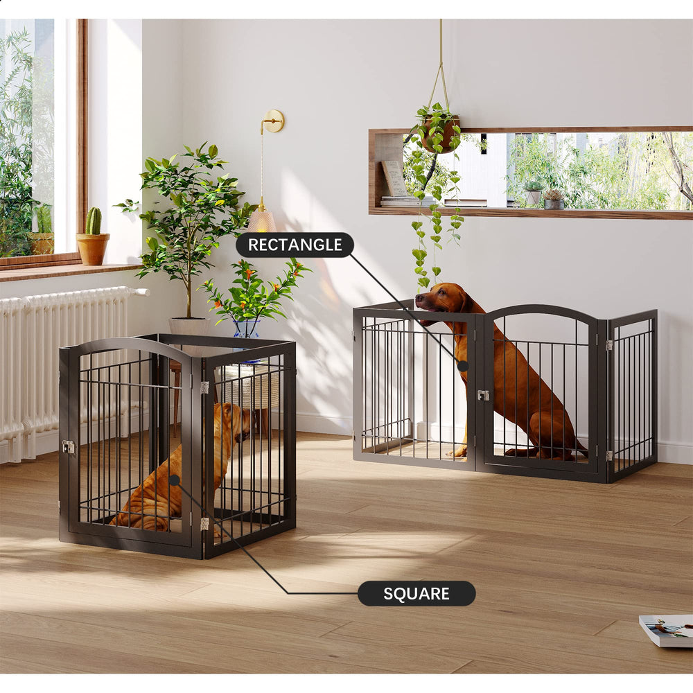 JSB door walk-through feature enables convenient pet passage through the gate.