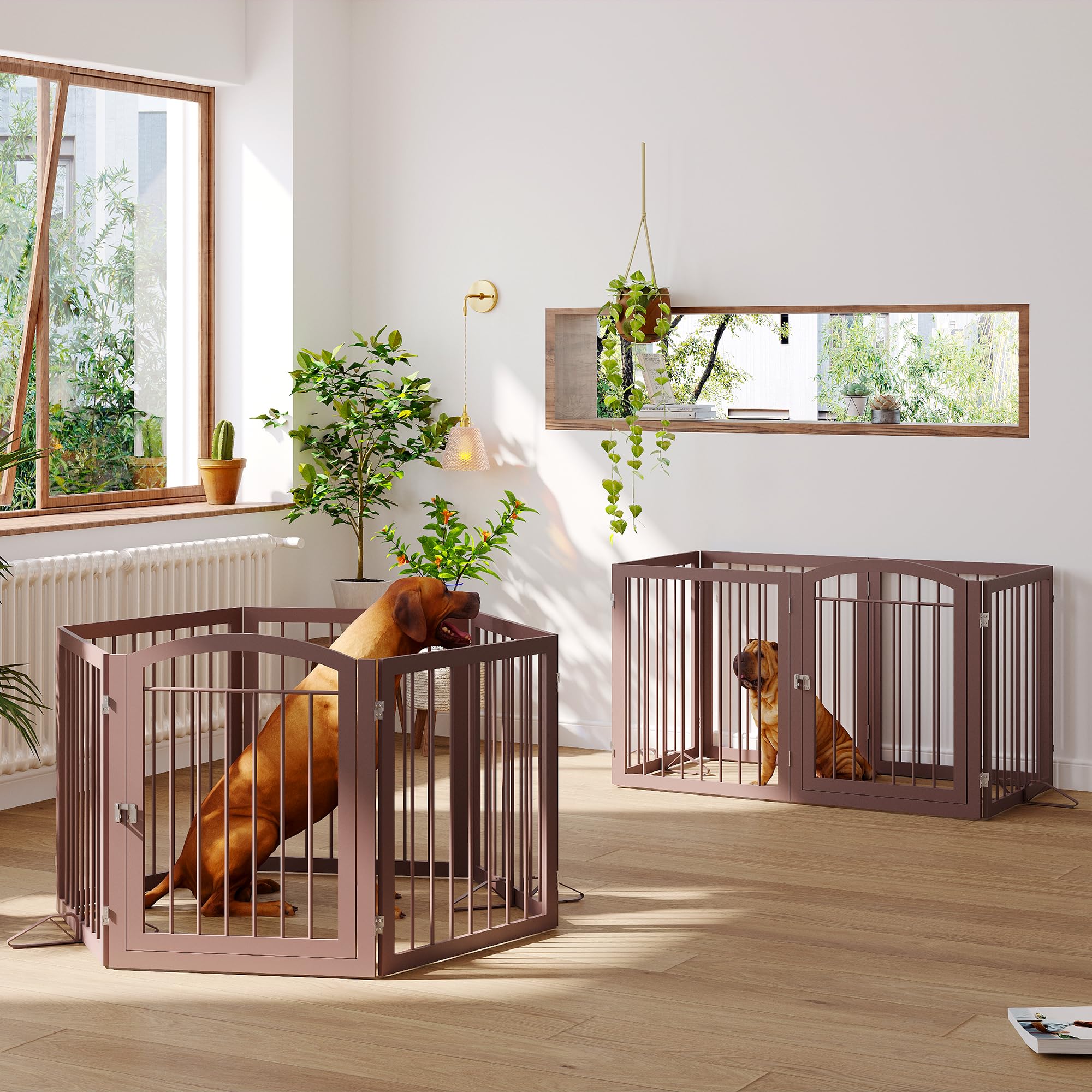 JSB folding system demonstrates compact storage after use.