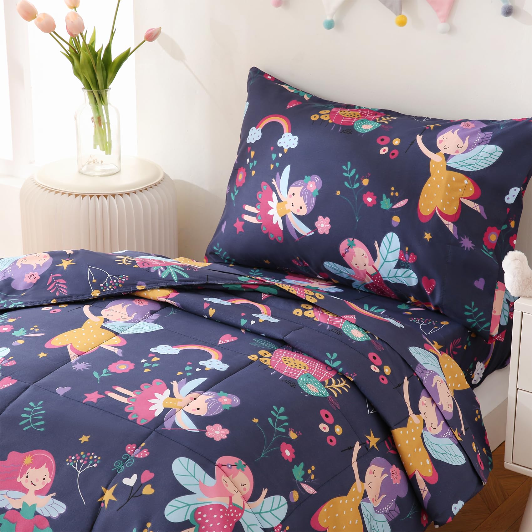 JSD Fairy cars pattern adds playful energy to night routines