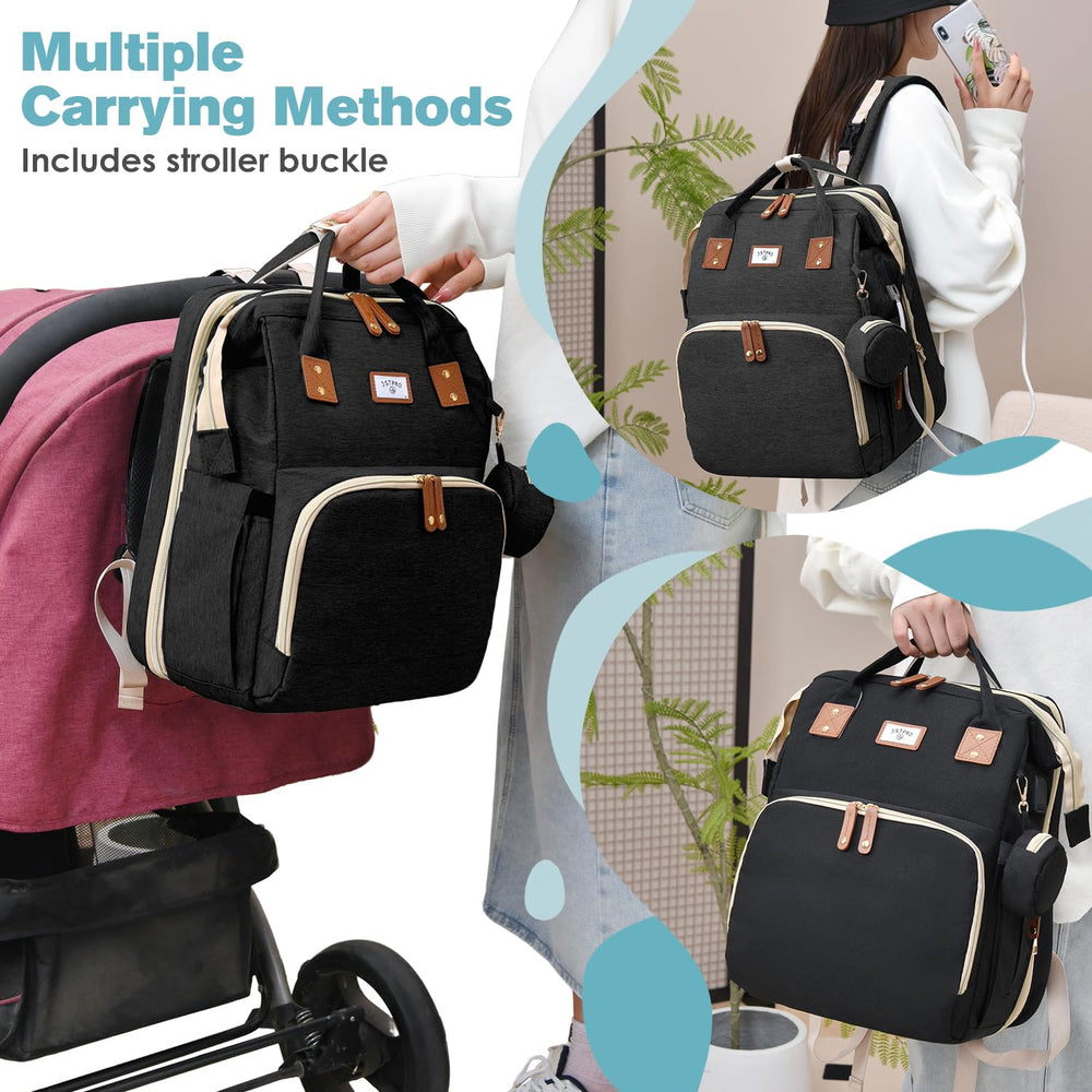 JSTPRO bag features a waterproof wet bag for quick cleanup after spills.