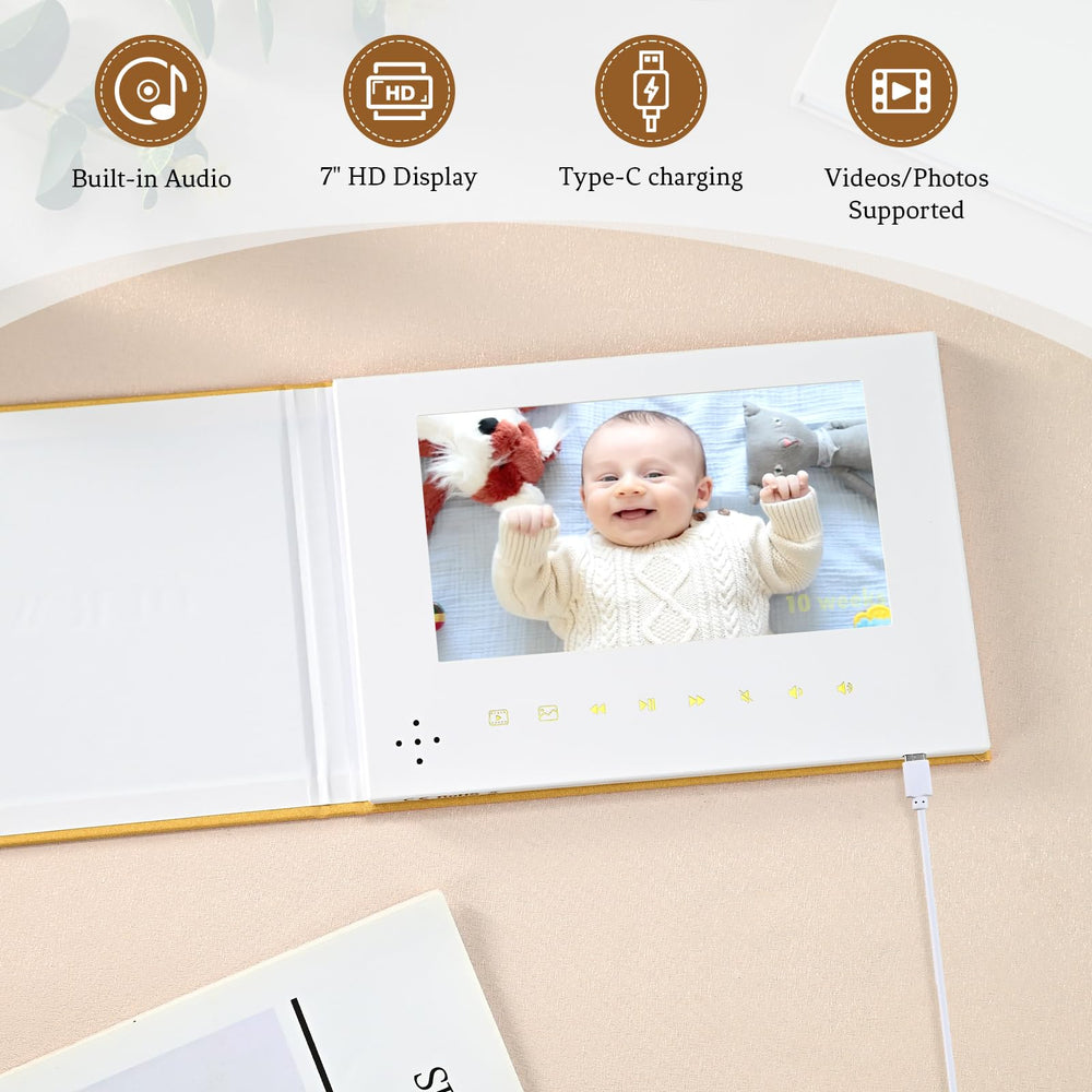 JTRF The Story of You rechargeable battery and 4 GB storage for lasting memories.